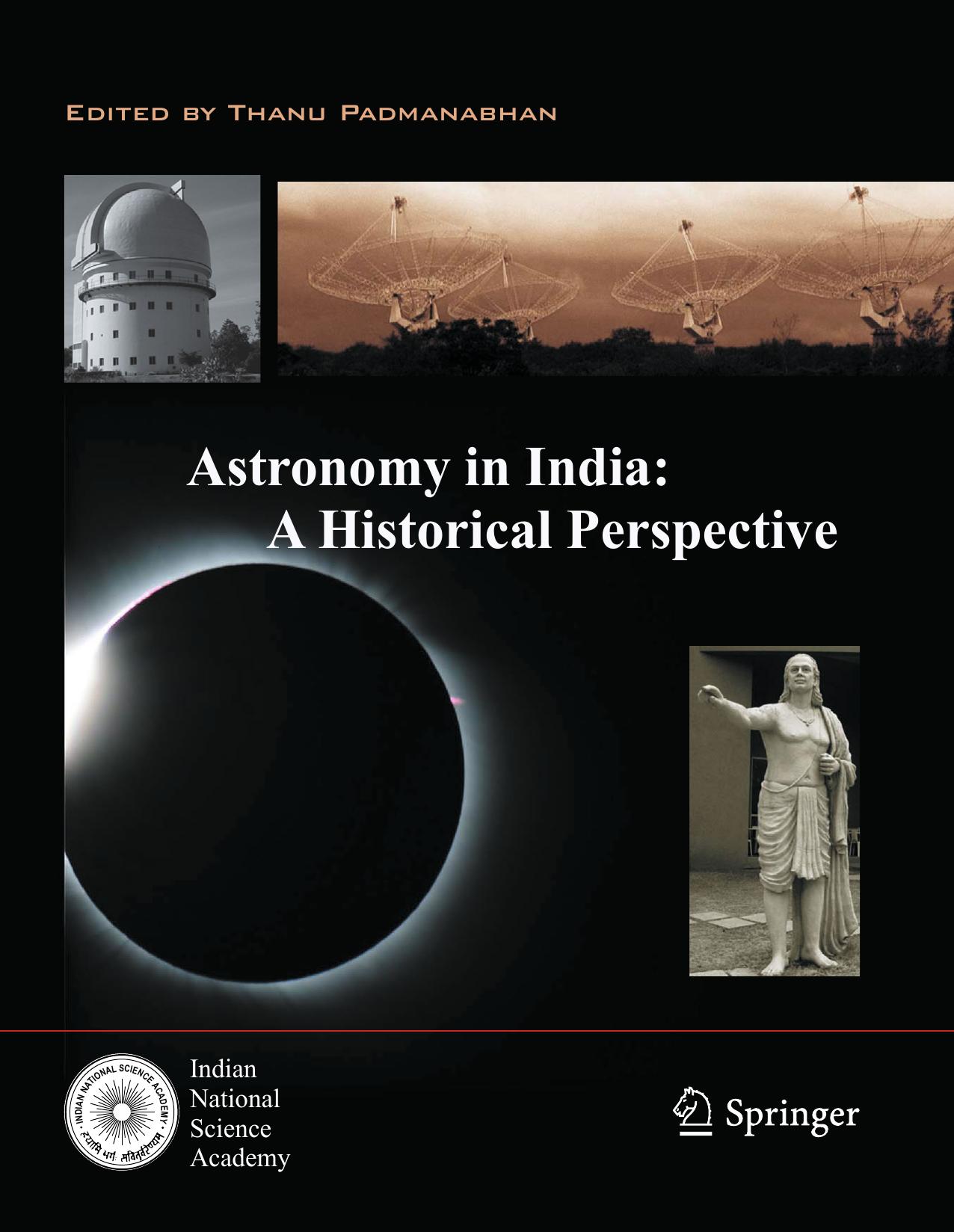 Astronomy in India: A Historical Perspective by Thanu Padmanabhan