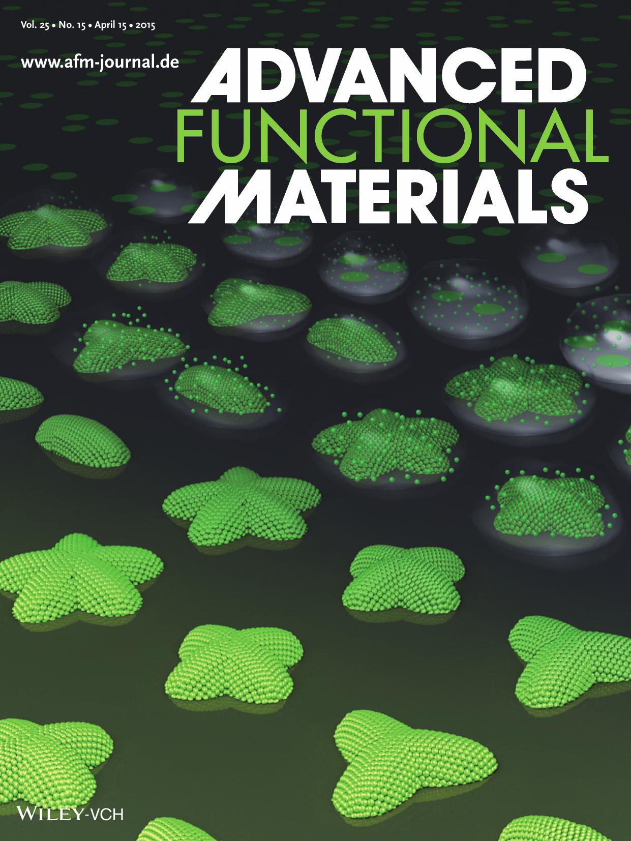 Asymmetric Dewetting: Printing Patterned Fine 3D Structures by Manipulating the Three Phase Contact Line (Adv. Funct. Mater. 15/2015) by Unknown