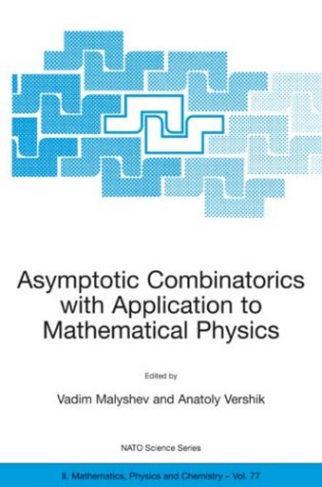 Asymptotic Combinatorics with Applications to Mathematical Physics by V.A. Malyshev A.M. Vershik