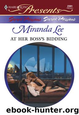 At Her Boss's Bidding by Miranda Lee