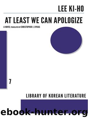 At Least We Can Apologize by Lee Ki-ho
