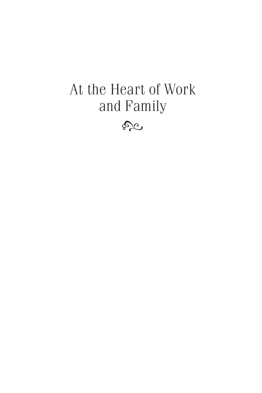 At the Heart of Work and Family: Engaging the Ideas of Arlie Hochschild by Anita Ilta Garey (editor) Karen V. Hansen (editor)