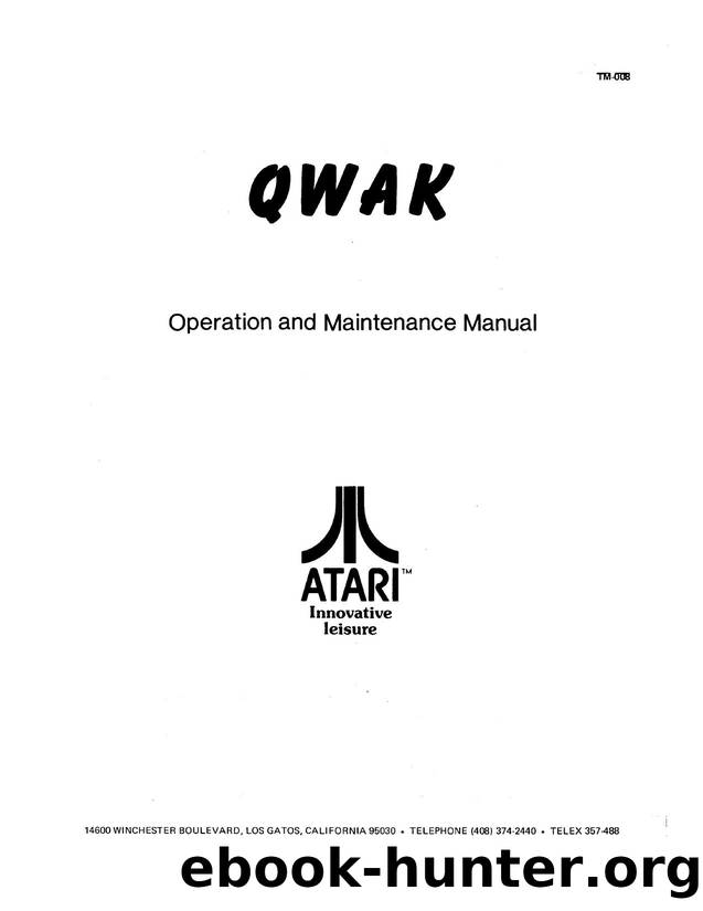 Atari Qwak (prototype) by AntoPISA