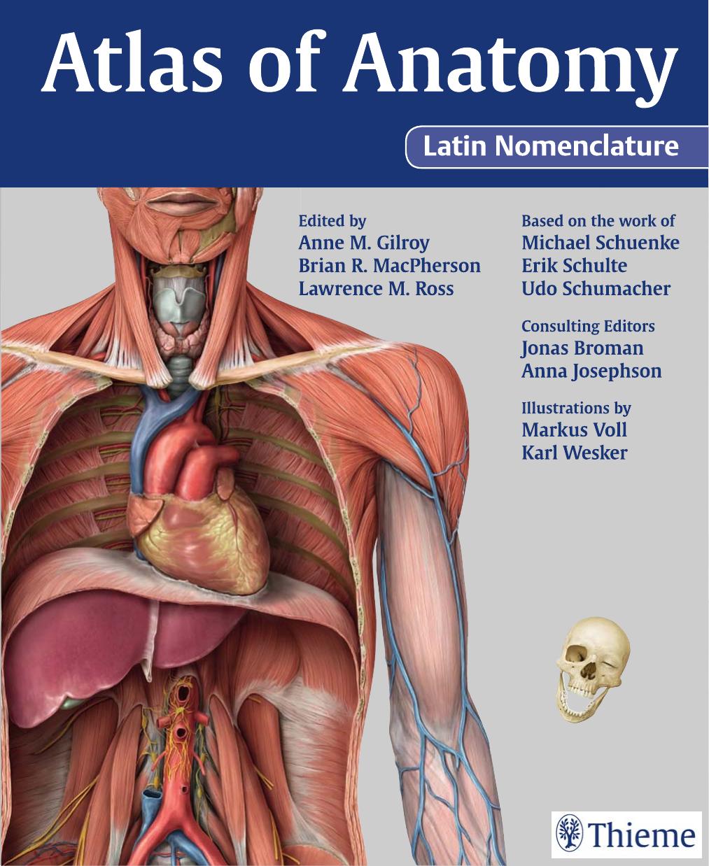 Atlas of Anatomy Latin nomenclature edition by Anne Gilroy Brian MacPherson Lawrence Ross Michael Schuenke Erik Schulte Udo Schumacher