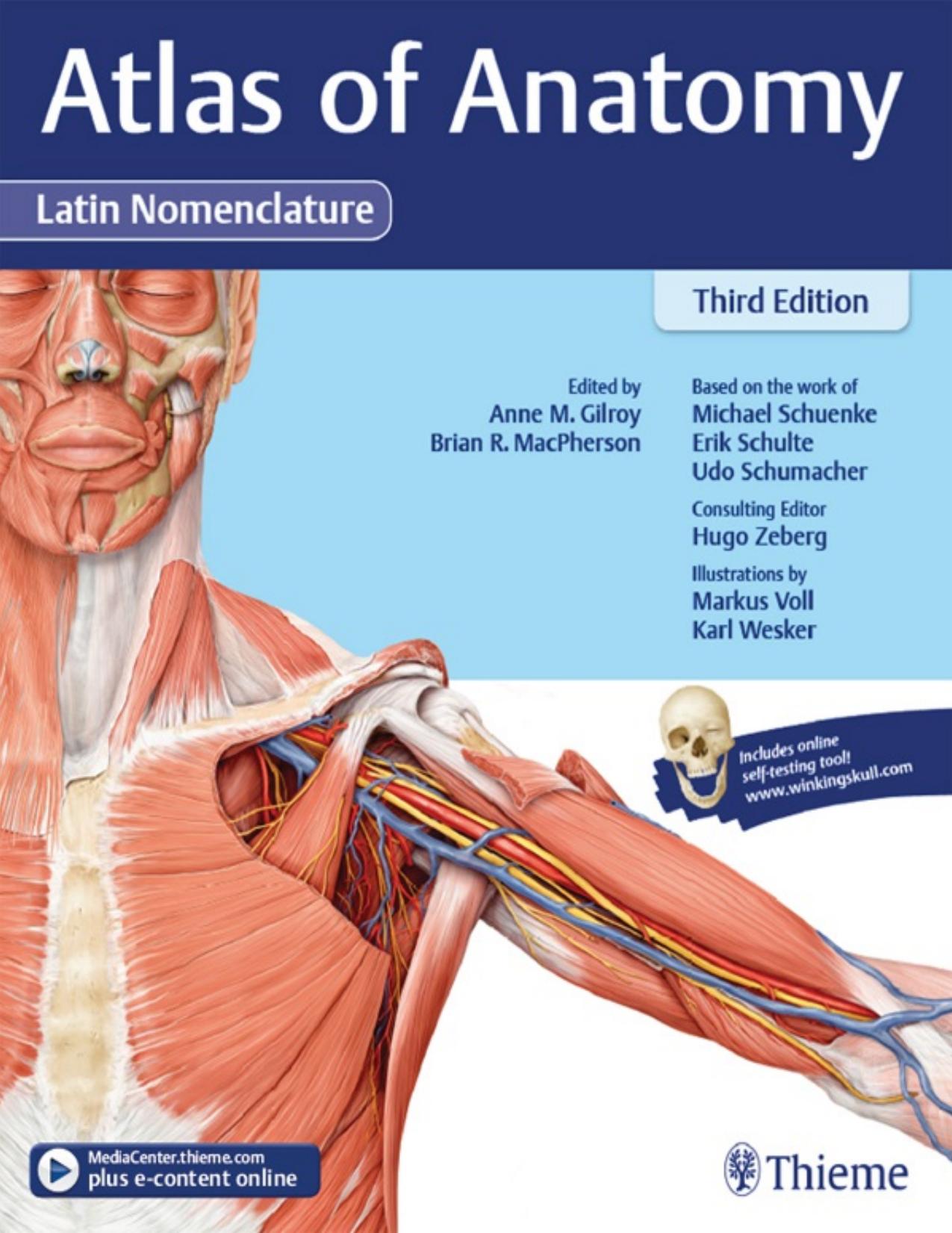 Atlas of Anatomy: Latin Nomenclature, 3rd Edition by Unknow