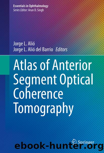 Atlas of Anterior Segment Optical Coherence Tomography by Unknown