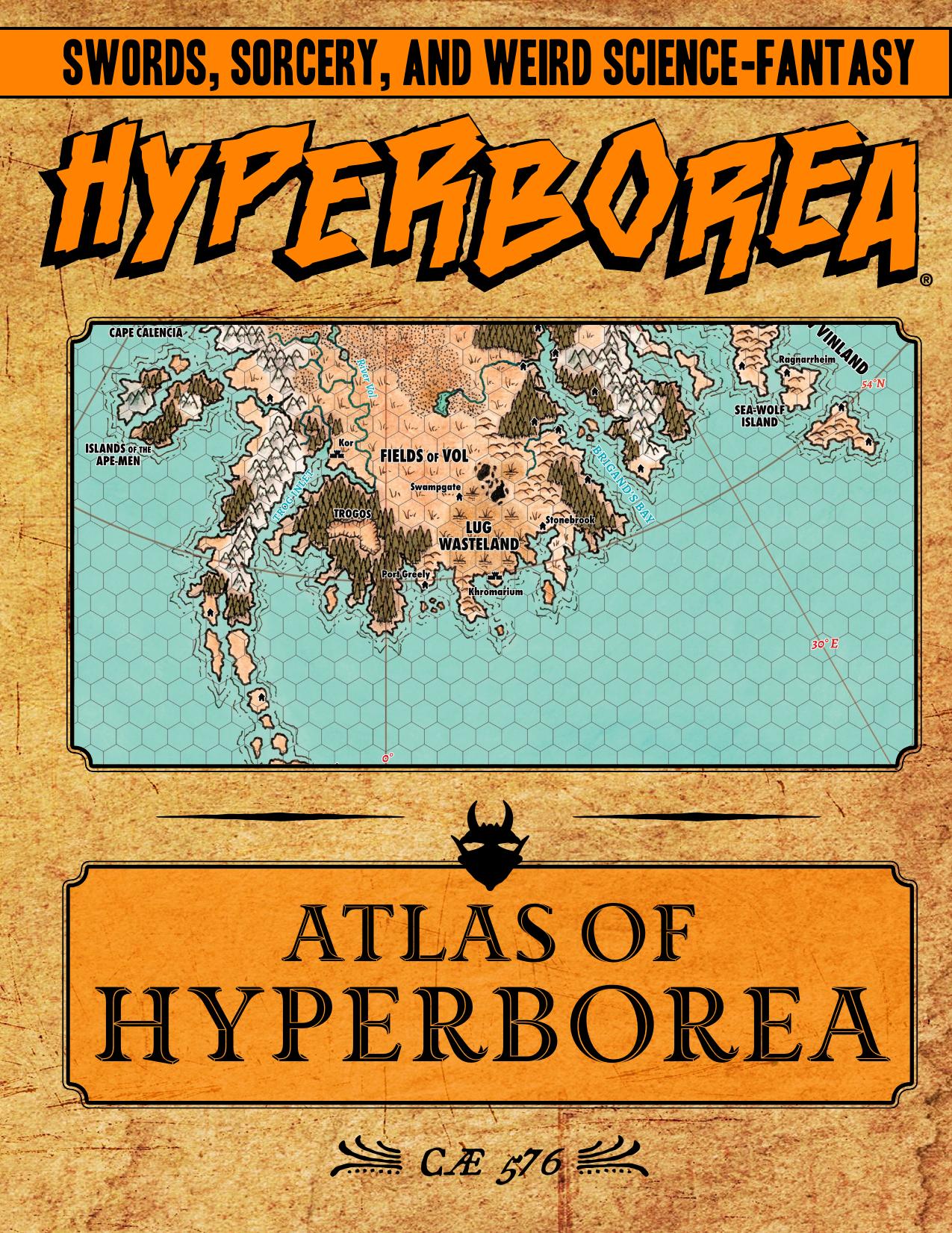 Atlas of Hyperborea by Unknown