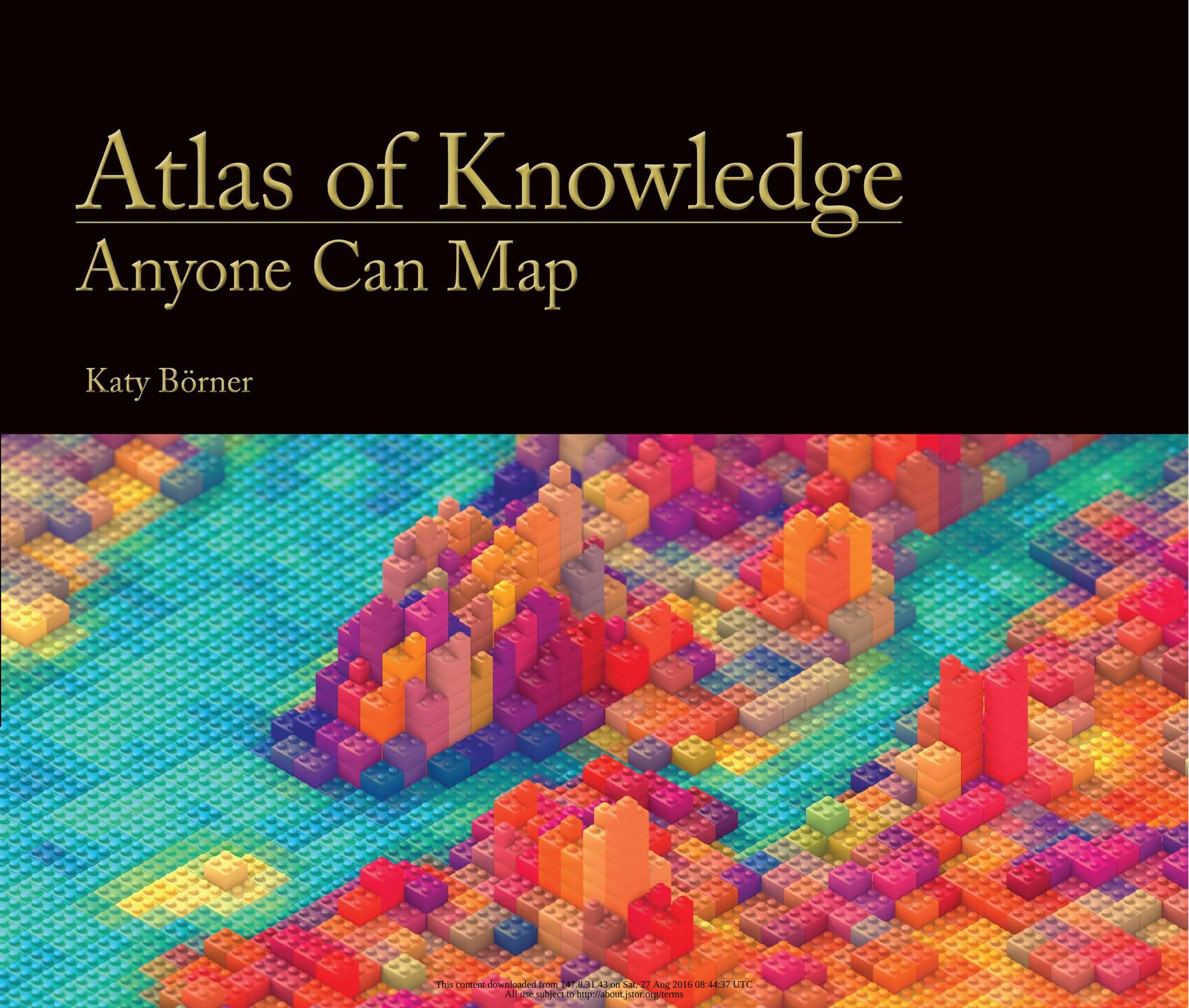 Atlas of Knowledge: Anyone Can Map by Katy Börner
