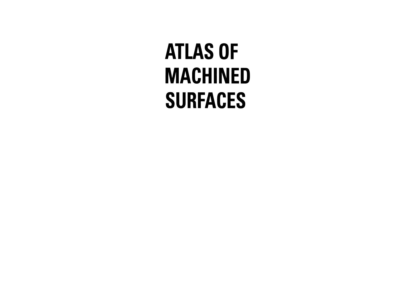 Atlas of Machined Surfaces by K. J. Stout E. J. Davis P. J. Sullivan (auth.)