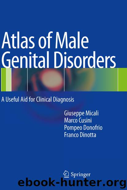 Atlas of Male Genital Disorders by Giuseppe Micali Marco Cusini Pompeo Donofrio & Franco Dinotta