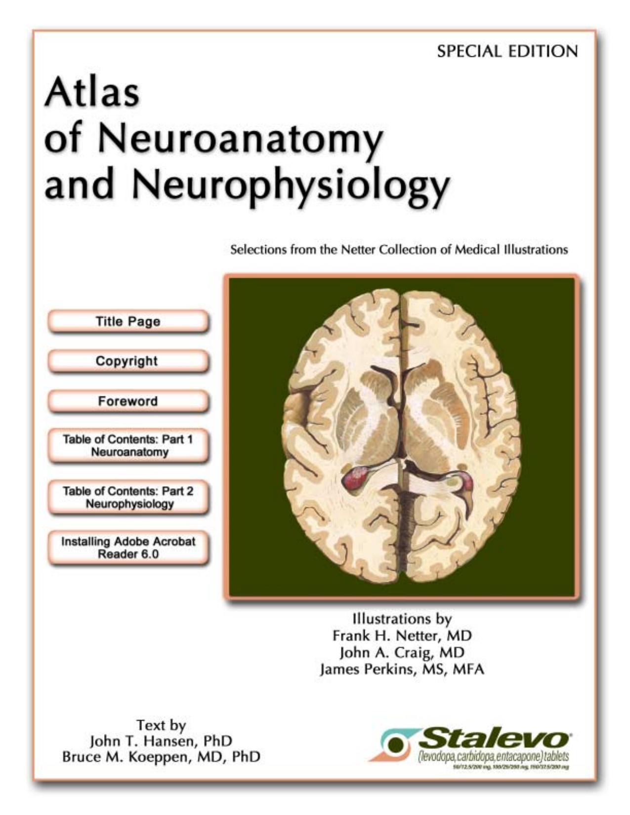 Atlas of Neuroanatomy and Neurophysiology [spl. ed] by F. Netter et al.