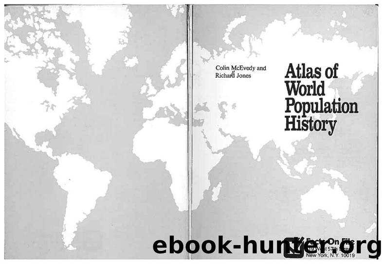 Atlas of World Population History by Unknown