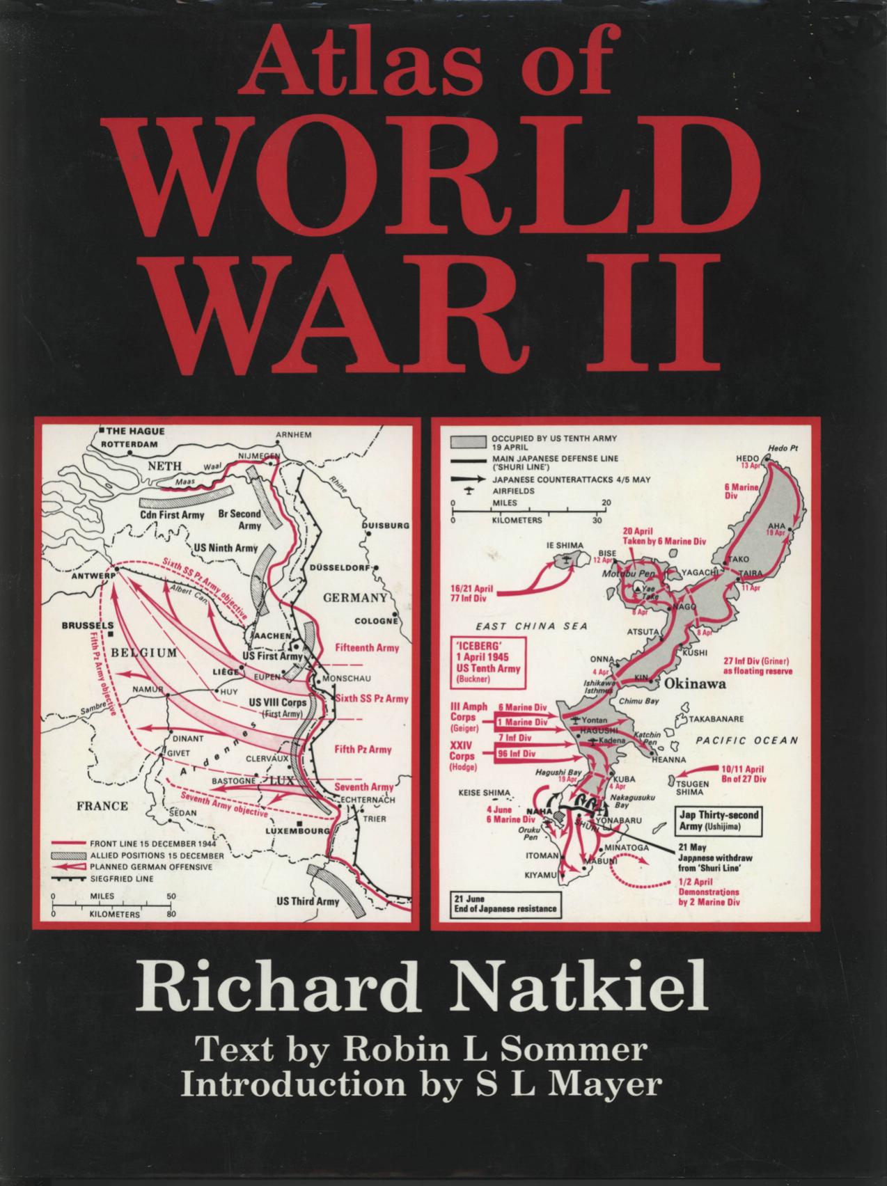 Atlas of World War II by Richard Natkiel