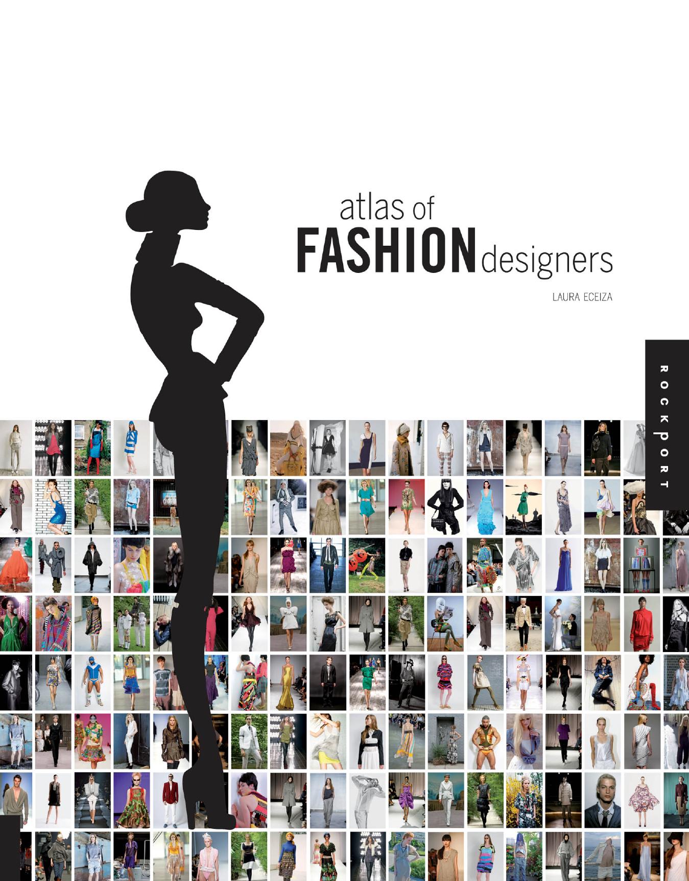 Atlas of fashion designers by Laura Eceiza; María Asensio Alvarez