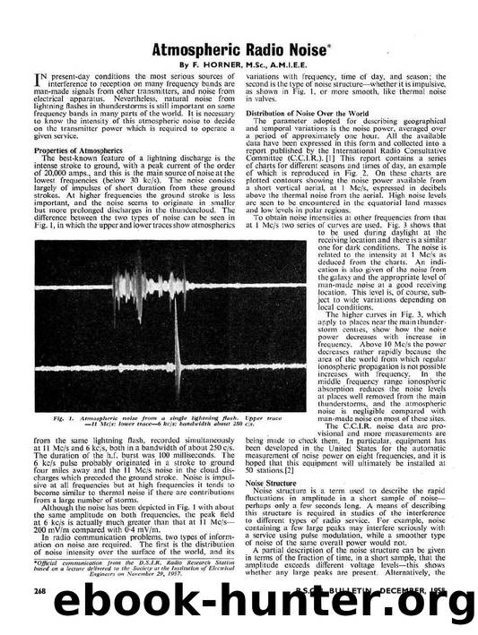 Atmospheric Radio Noise by Unknown