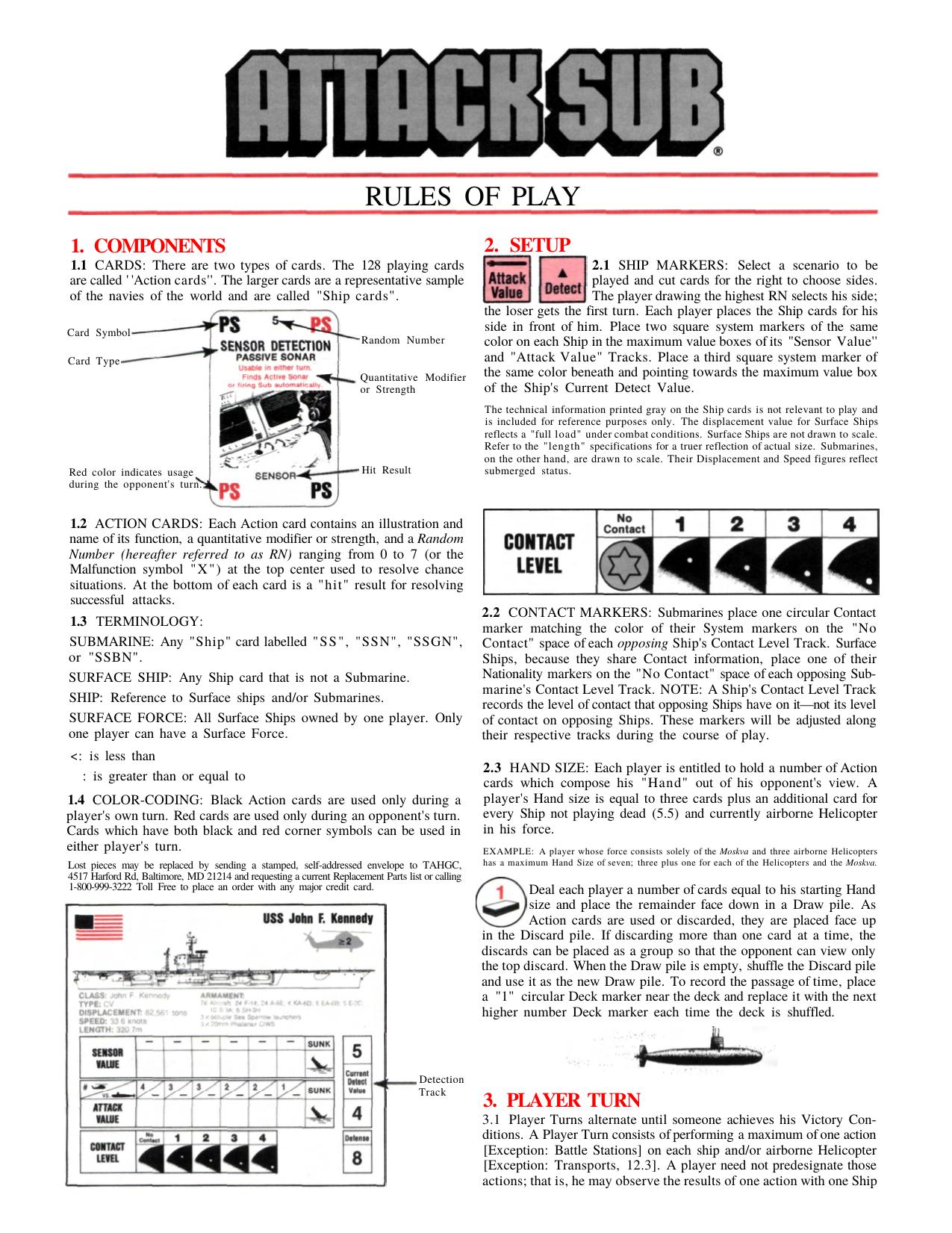 Attack Sub Rules by Unknown