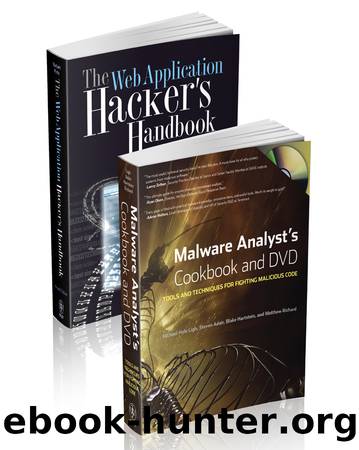 Attack and Defend Computer Security Set by Stuttard Dafydd Pinto Marcus Adair Steven Hartstein Blake Richard Ozh Hale Ligh Michael
