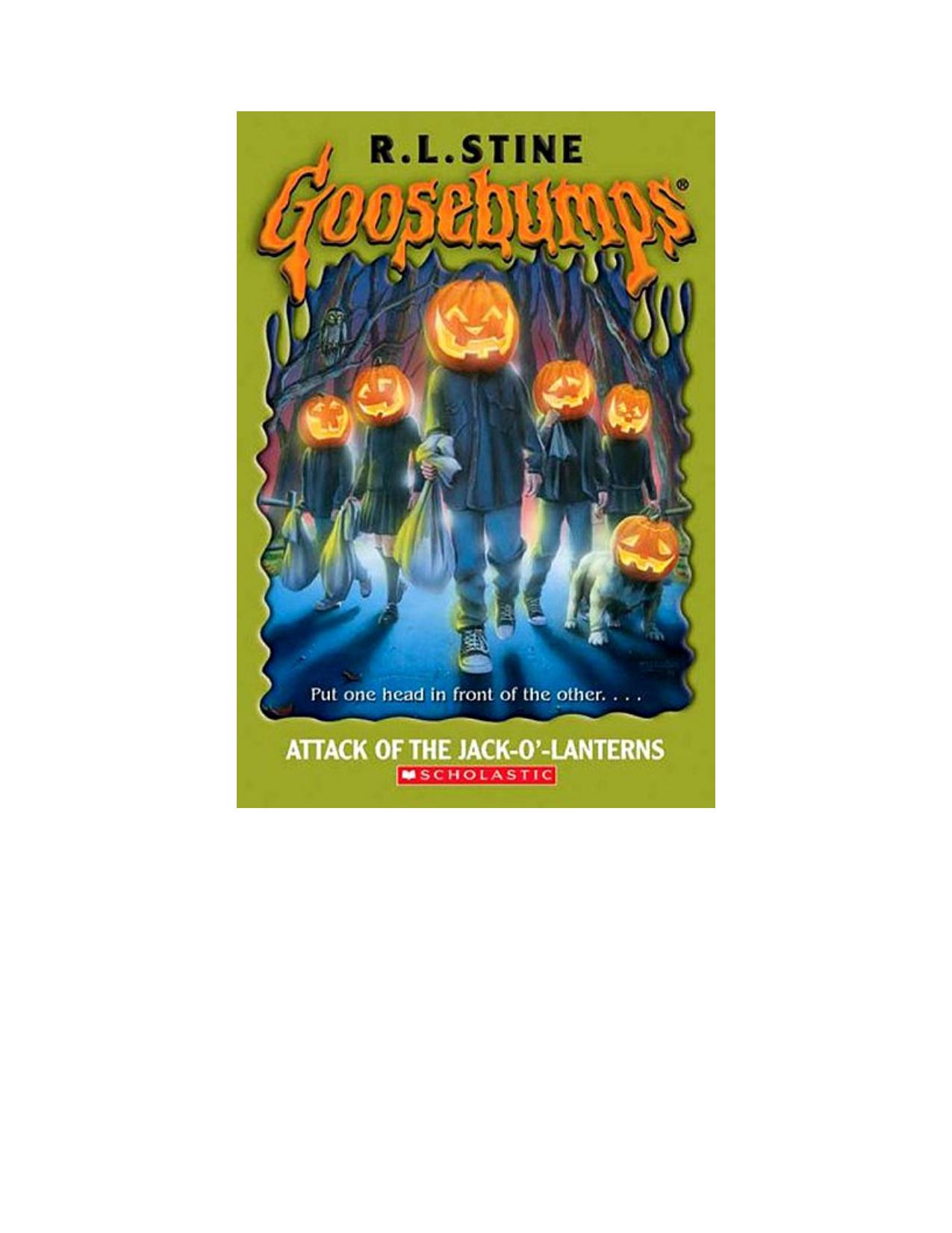 Attack of the Jack-O'-Lanterns by R L Stine & R. L. Stine