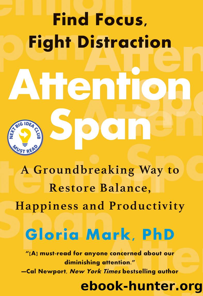 Attention Span by Gloria Mark