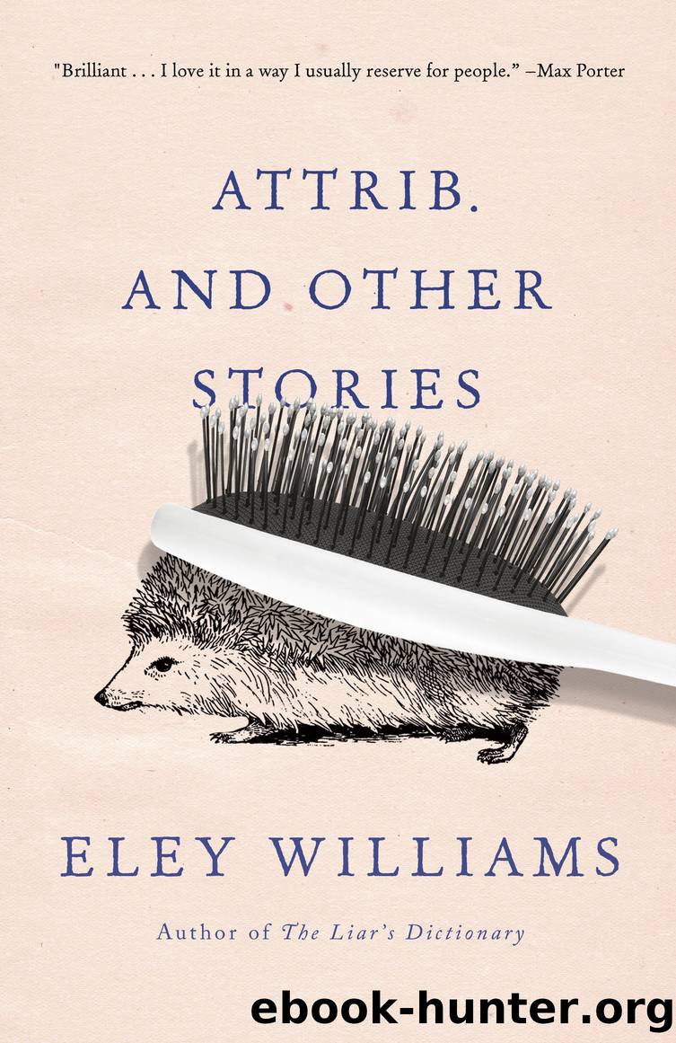 Attrib. and Other Stories by Eley Williams