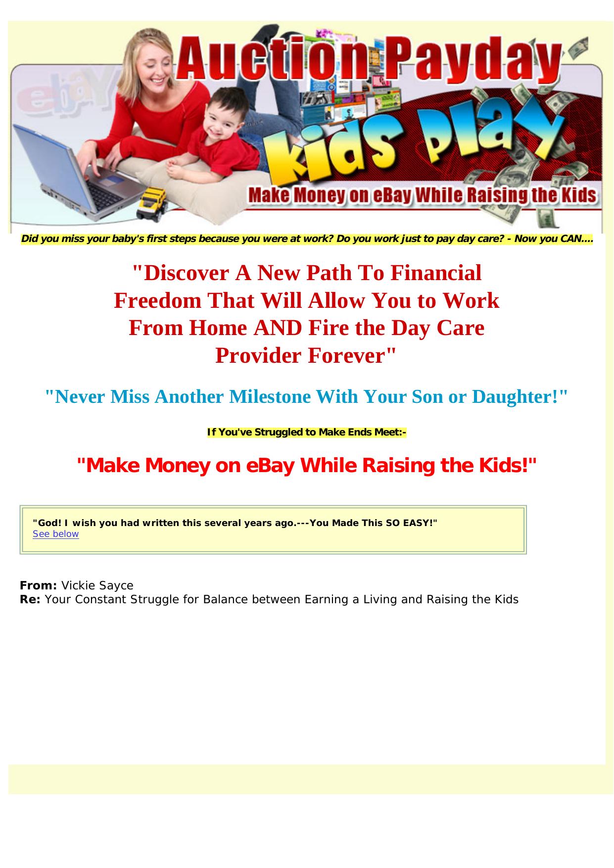 Auction Payday. Kids Play. by Best of Kuszter's Collection