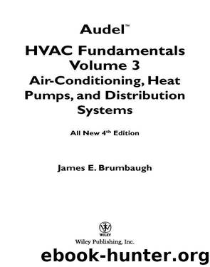 Audel HVAC Fundamentals by James E Brumbaugh