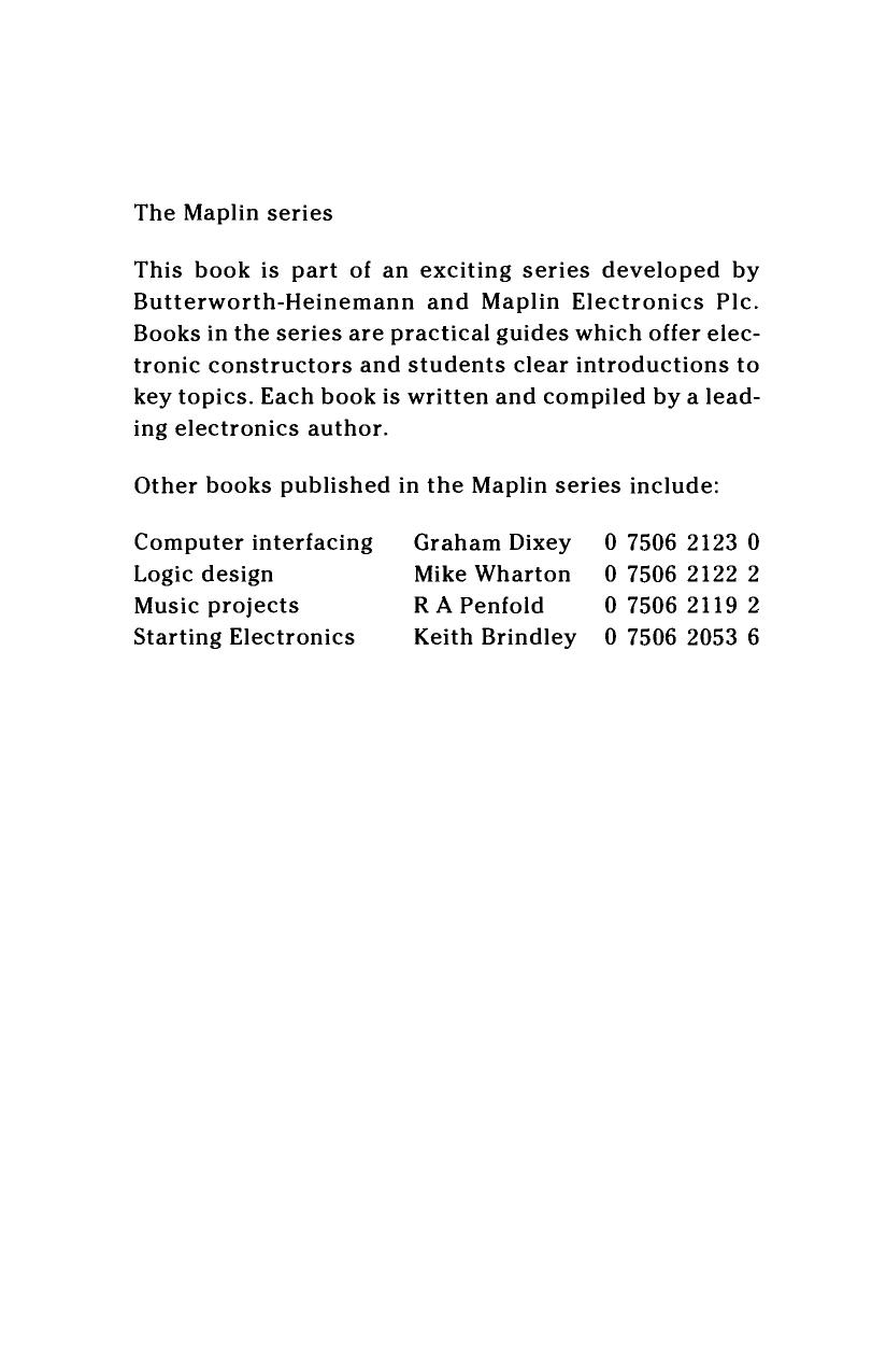 Audio IC Projects. A Collection of Useful Circuits Based on Readily Available Chips by Keith Brindley (Eds.)