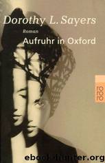 Aufruhr in Oxford by Dorothy L. Sayers