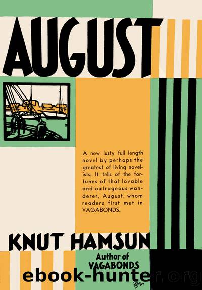 August by Knut Hamsun