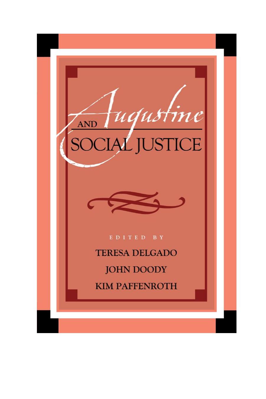 Augustine and Social Justice by unknow