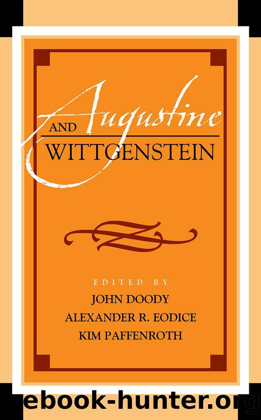 Augustine and Wittgenstein by unknow