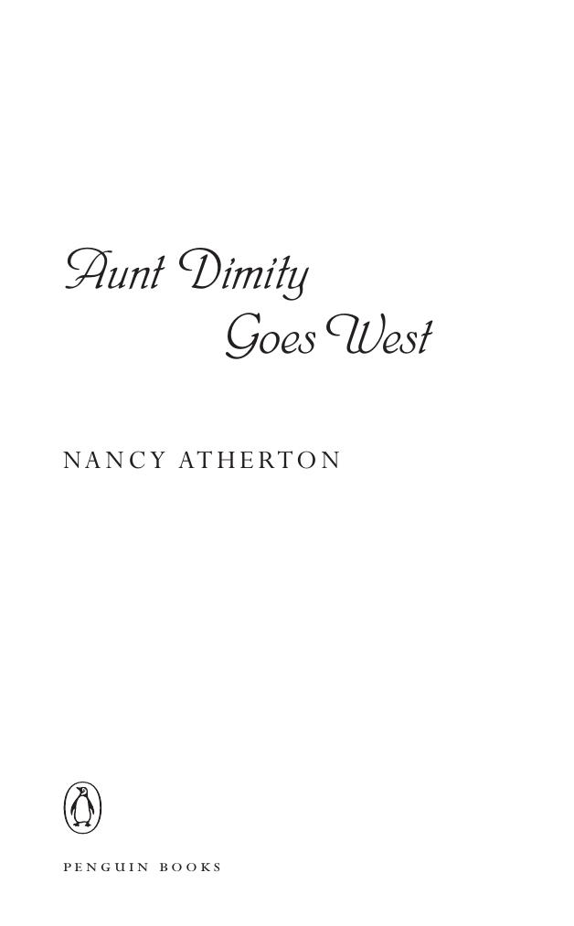 Aunt Dimity Goes West by Nancy Atherton