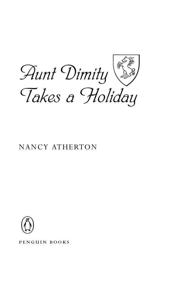 Aunt Dimity Takes a Holiday by Nancy Atherton