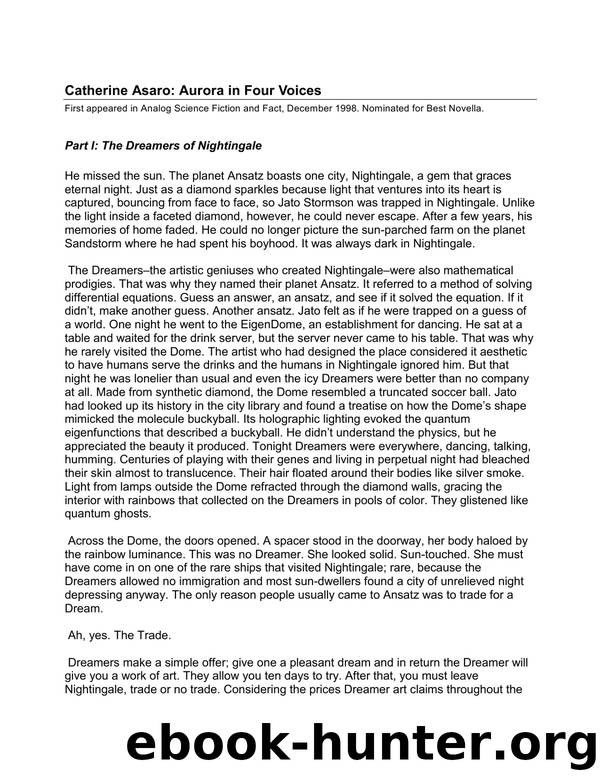 Aurora in Four Voices by Isaac Asimov