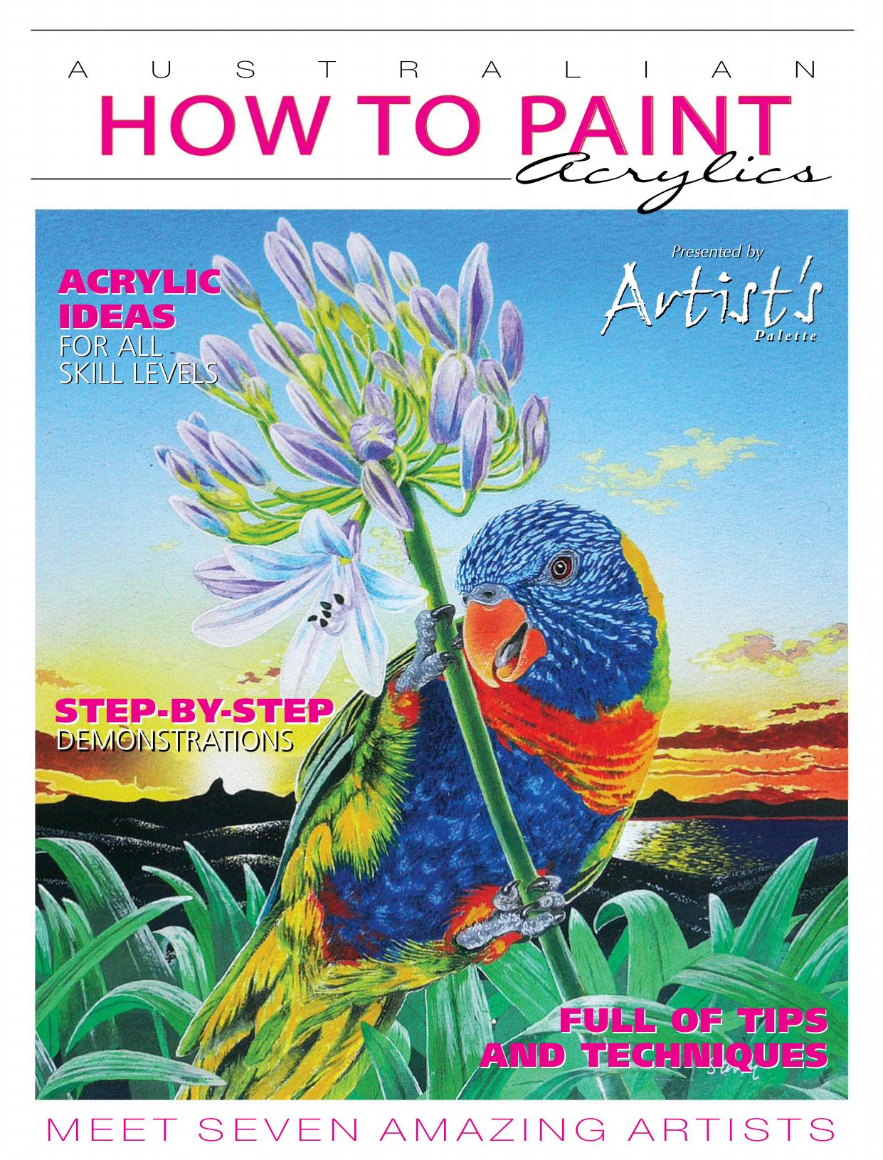 Australian How to Paint - Issue 14 by 2015 (Acrylics)
