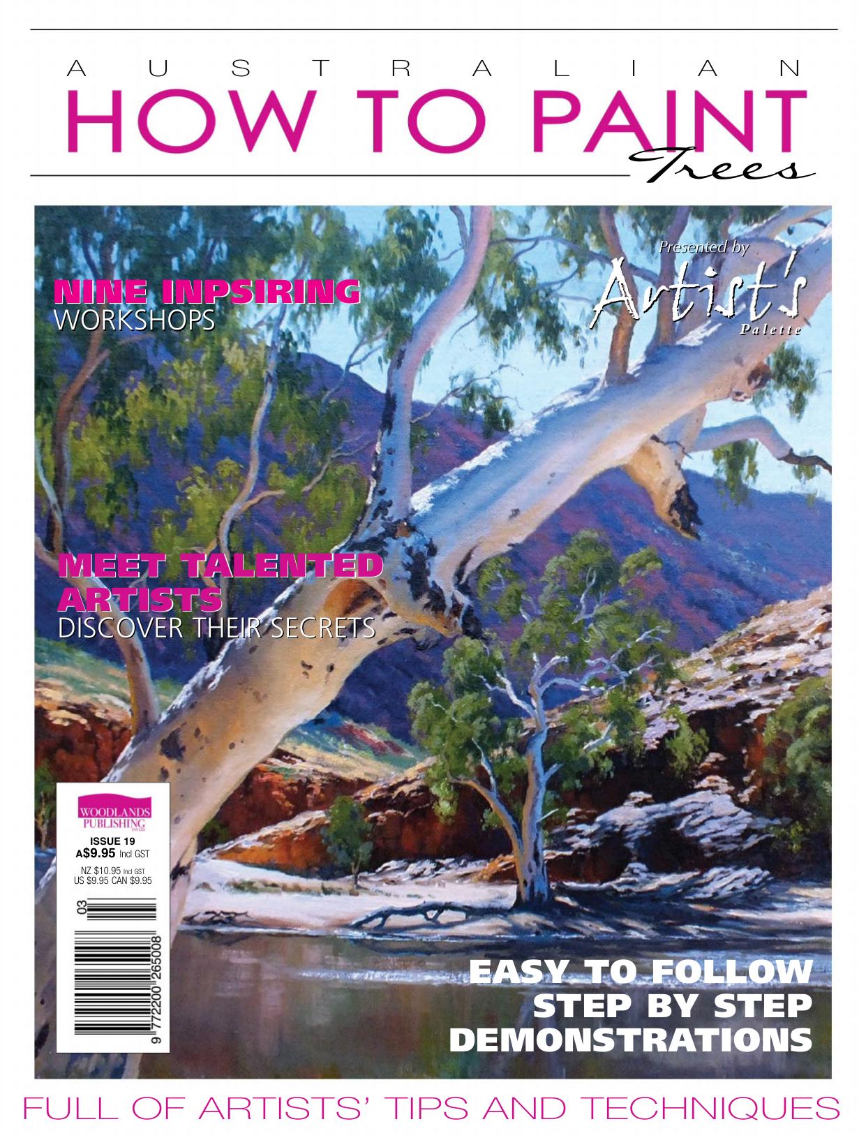 Australian How to Paint - Issue 19 by 2016 (Trees)