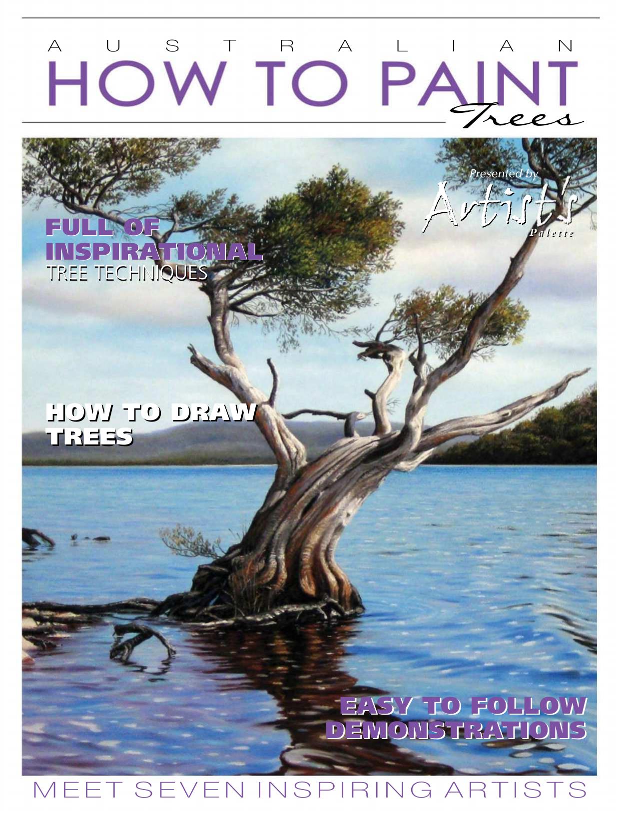 Australian How to Paint - Issue 25 by 2018 (Trees)