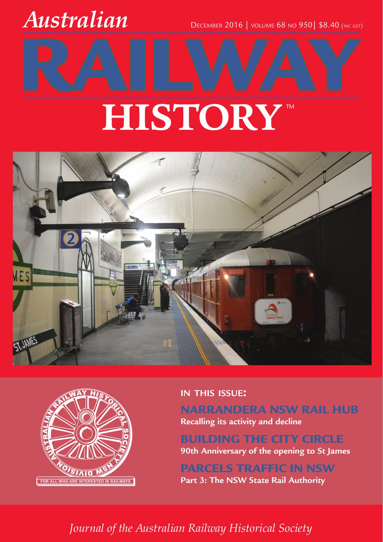 Australian Railway History by 1612