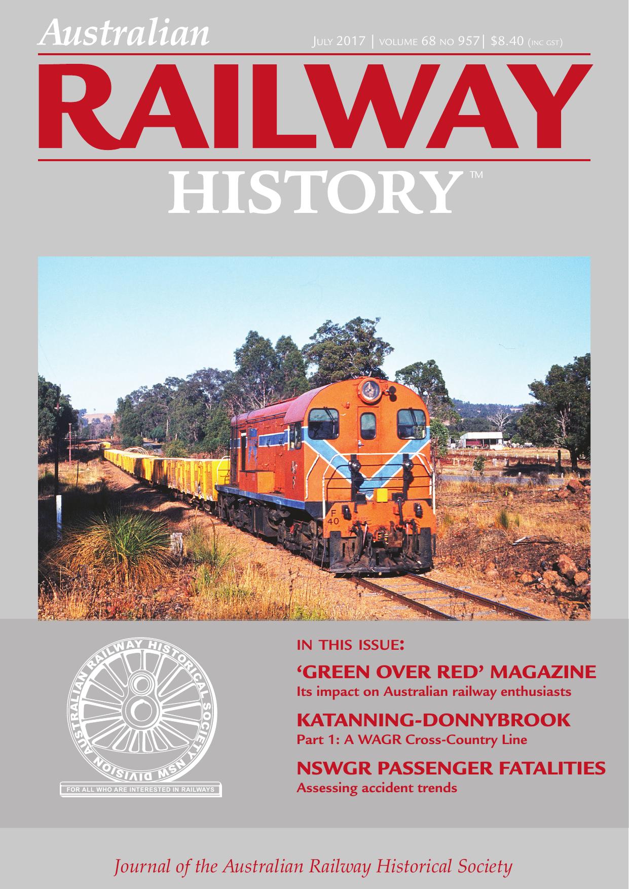 Australian Railway History by 1707