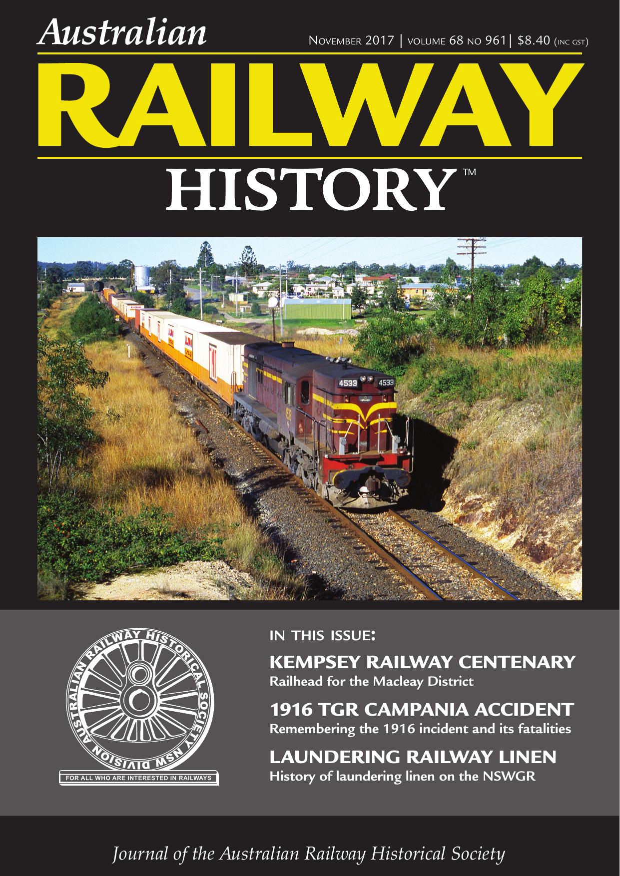 Australian Railway History by 1711
