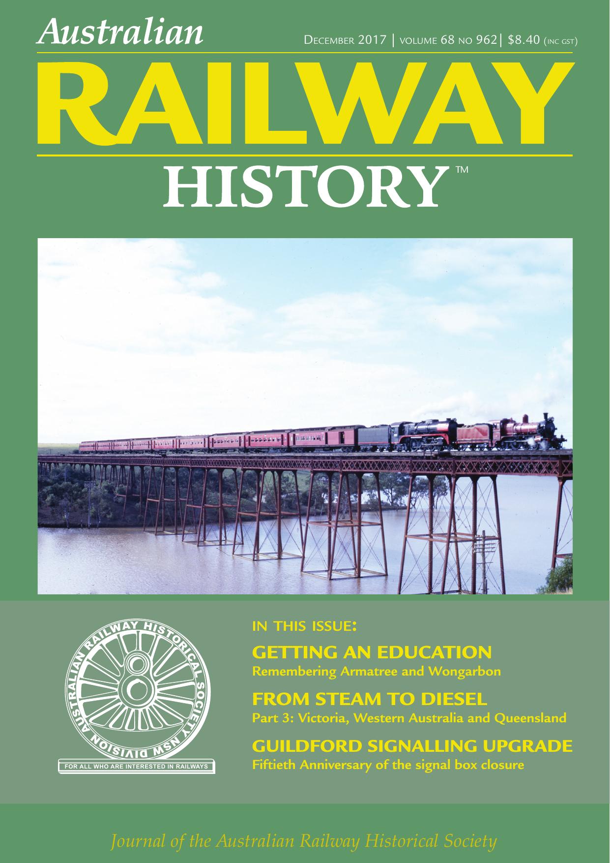 Australian Railway History by 1712