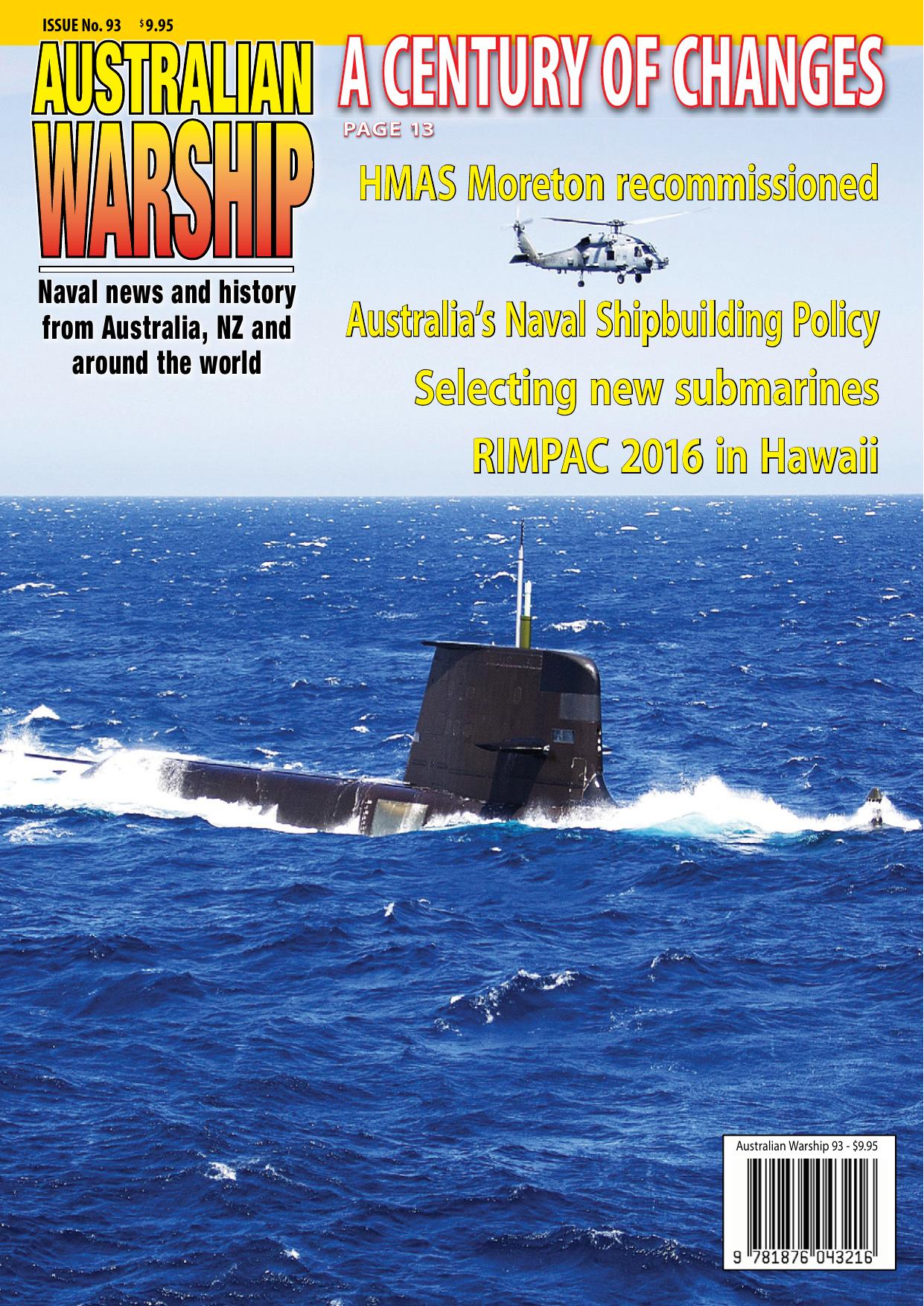 Australian Warship - Issue 93 (2016) by Unknow