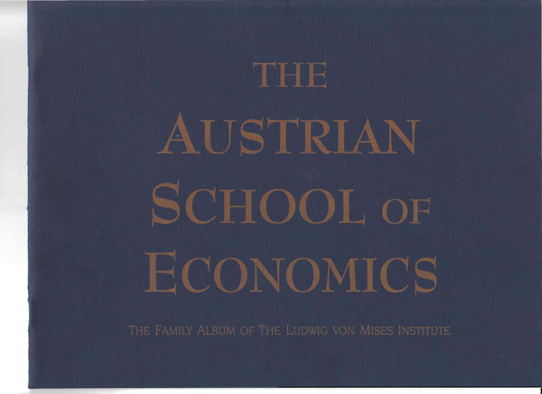 Austrian Family Album by Mises Institute