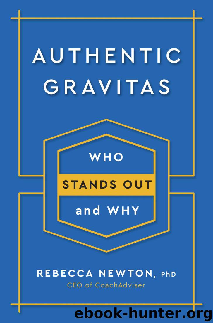 Authentic Gravitas by Rebecca Newton
