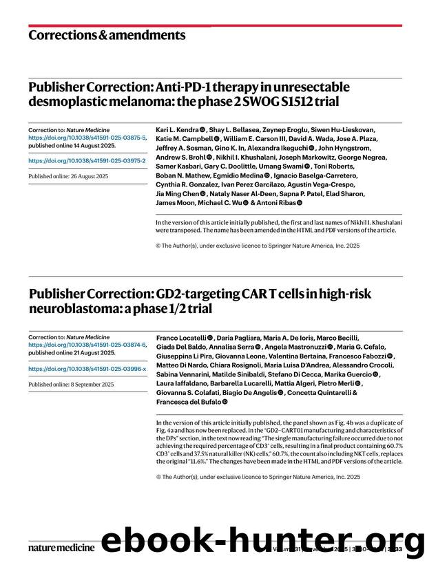 Author Correction: Interplay of genetic predisposition, plasma metabolome and Mediterranean diet in dementia risk and cognitive function by unknow