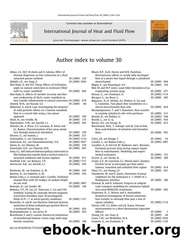 Author index to volume 29 by Unknown