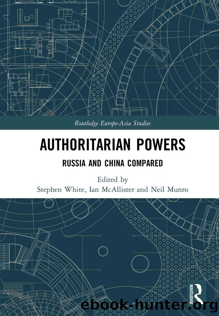 Authoritarian Powers: Russia and China Compared by Stephen White & Ian McAllister & Neil Munro
