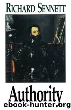 Authority by Richard Sennett