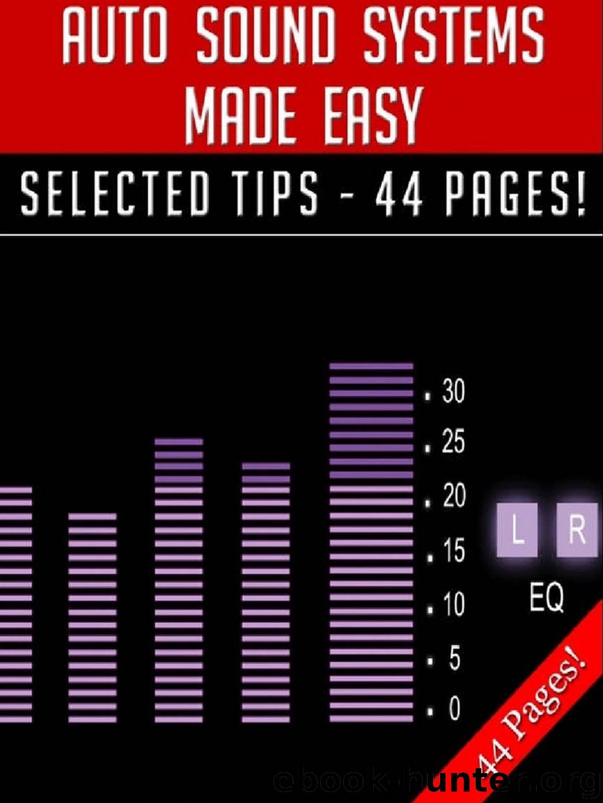 Auto Sound Systems Made Easy by Jeannine Hill