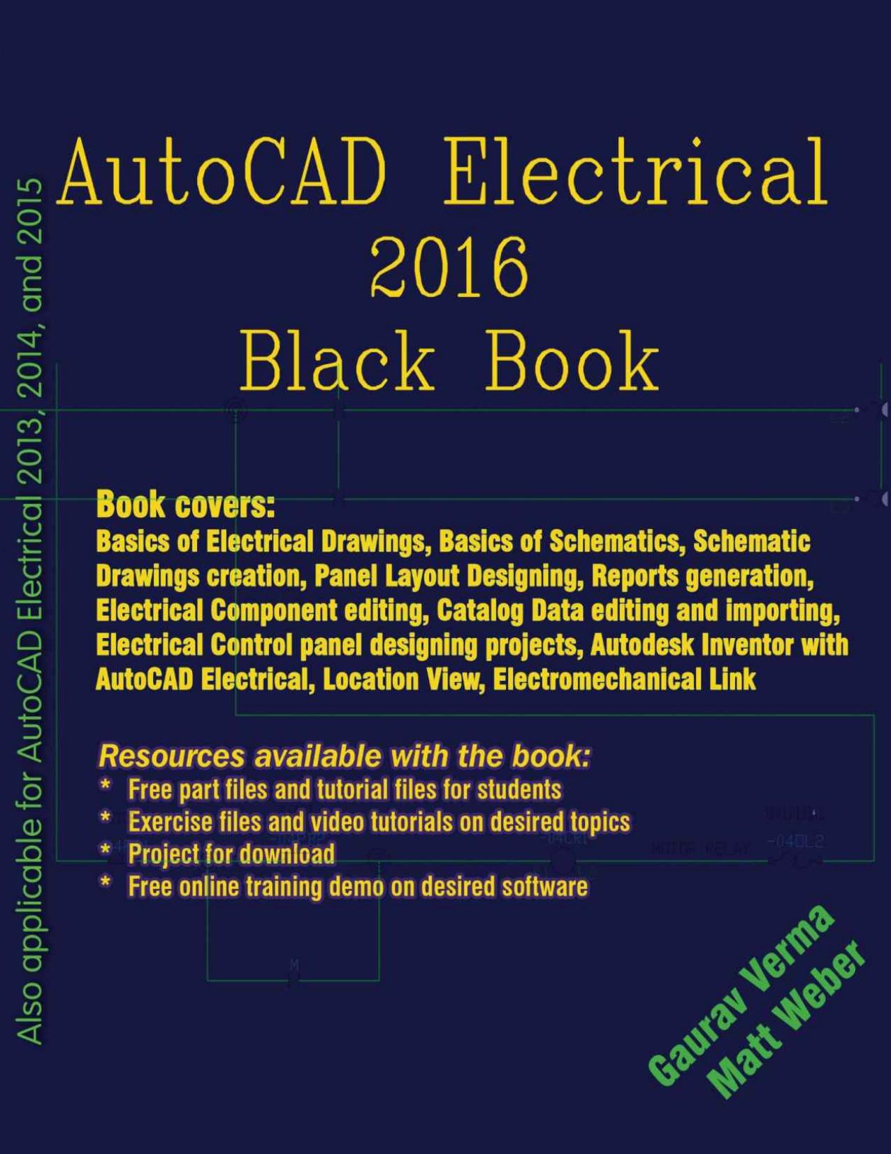 AutoCAD Electrical 2016 Black Book by Verma Gaurav